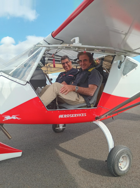 Vol d'initiation 30 mn briefing + 30mn vol